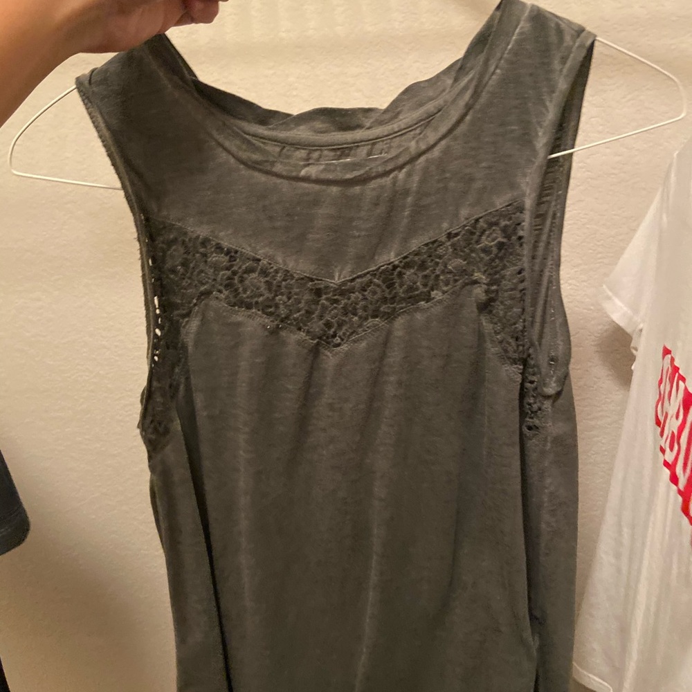 American Eagle Gray Tank top